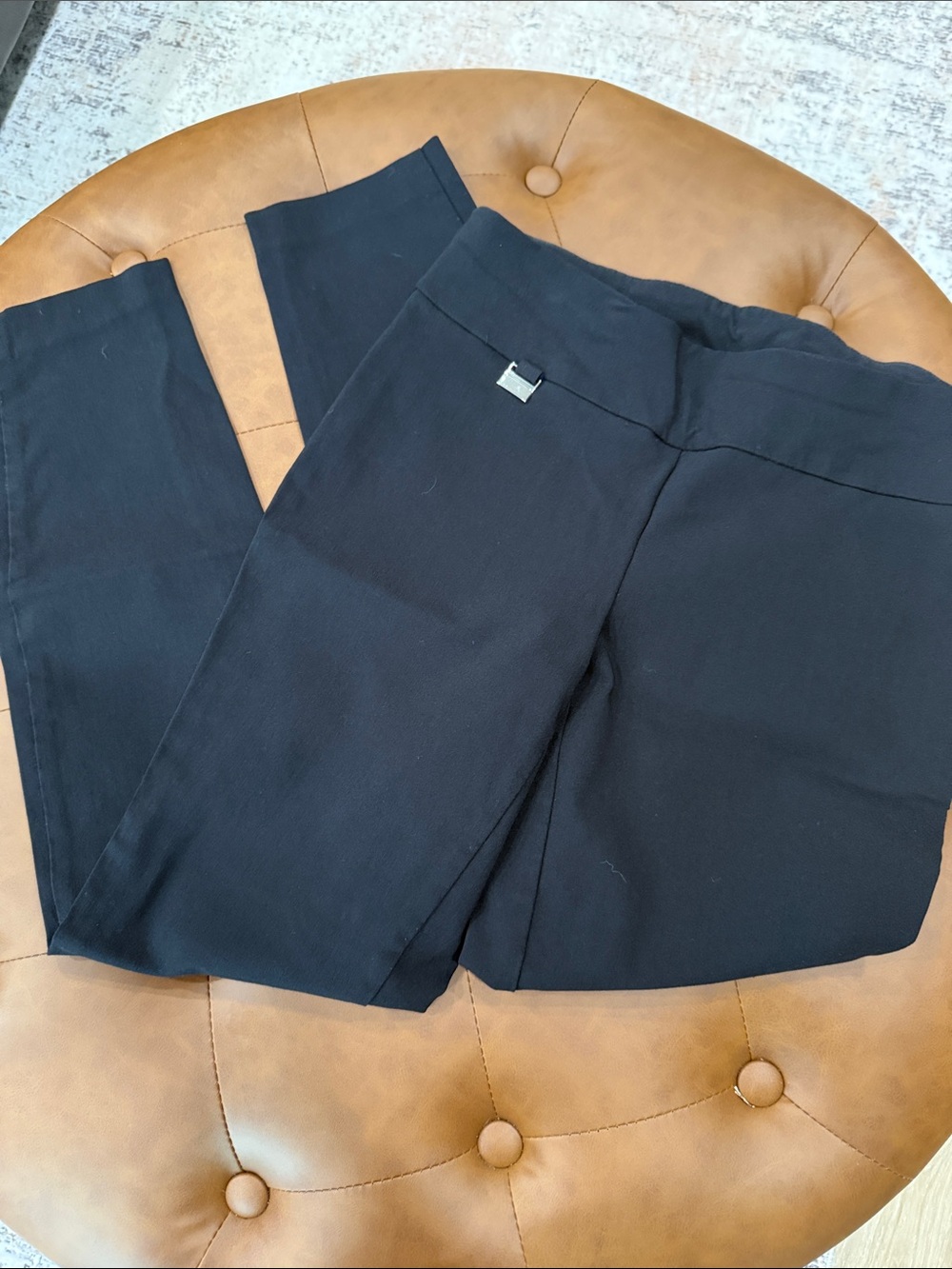 Alfani Black Women's Dress Pants - Sleek Straight Leg